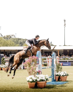 Ben Maher and Faltic HB finish fourth in the FEI Jumping European Championship Individual Final in Milan